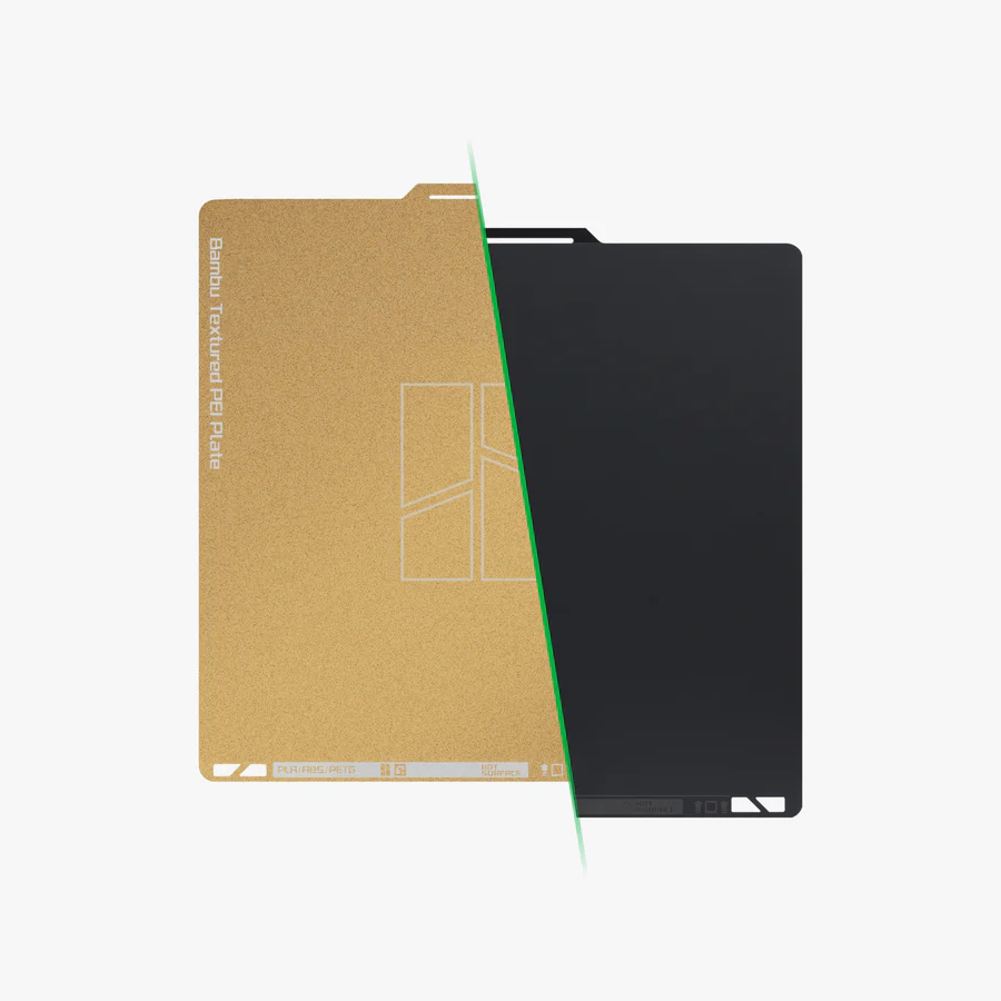 Двусторонняя текстурированная PEI-пластина Bambu Bambu Lab для A1, P1P, P1S, X1, X1C, X1E  (Bambu Dual Texture PEI Plate)