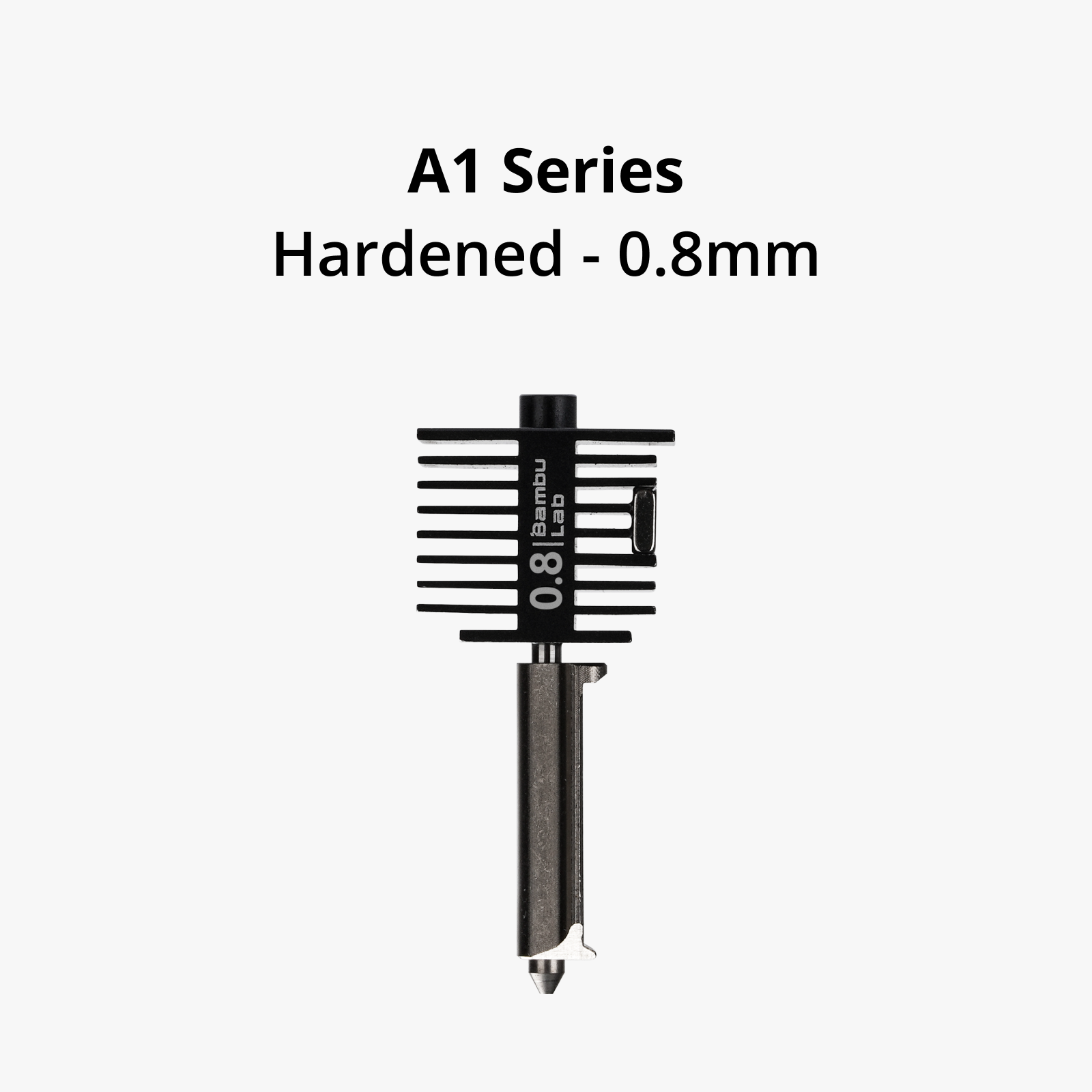 Хотенд — закалённое сопло 0.8 мм Bambu Lab для A1 mini,A1  (Hotend with hardened steel nozzle-0.8 mm)