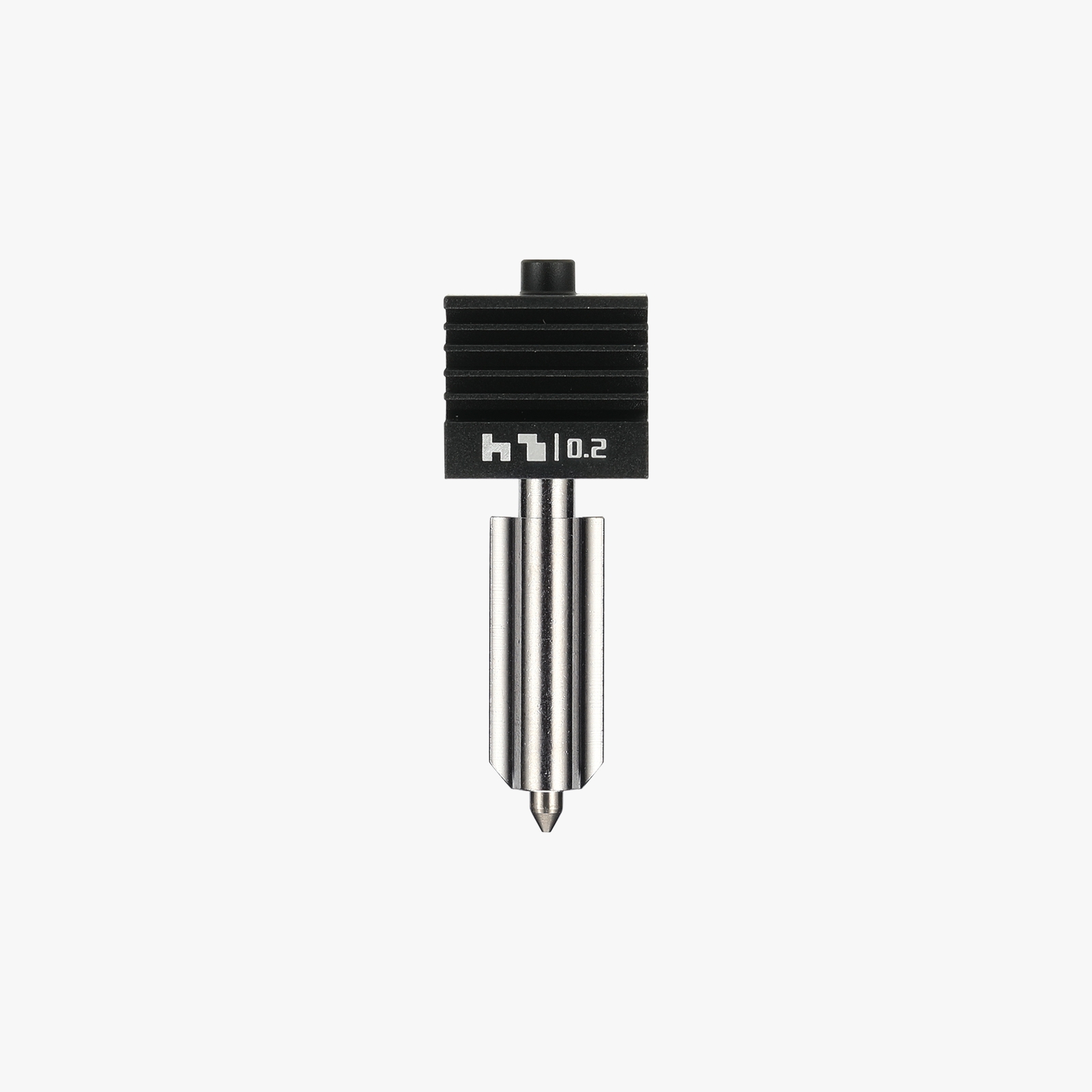 Хотенд — нержавеющее сопло 0.2 мм Bambu Lab для H2 Series, P2S  (Hotend with stainless steel nozzle - 0.2 mm)